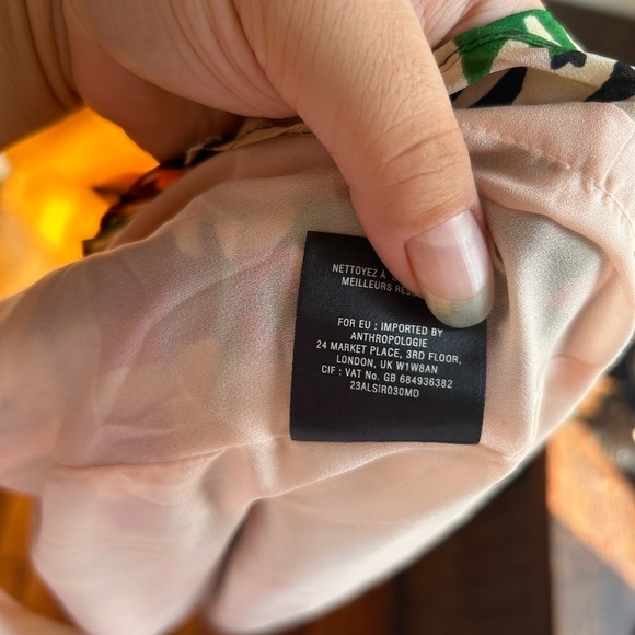 MAEVE SILK FLORAL SKIRT - Picture 5 of 5